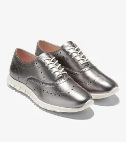 Women Cole Haan OXFORDS^Women's ZERØGRAND Closed Hole Wingtip Oxfords